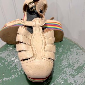 Funky Jeffrey Cambell Rainbow Platforms